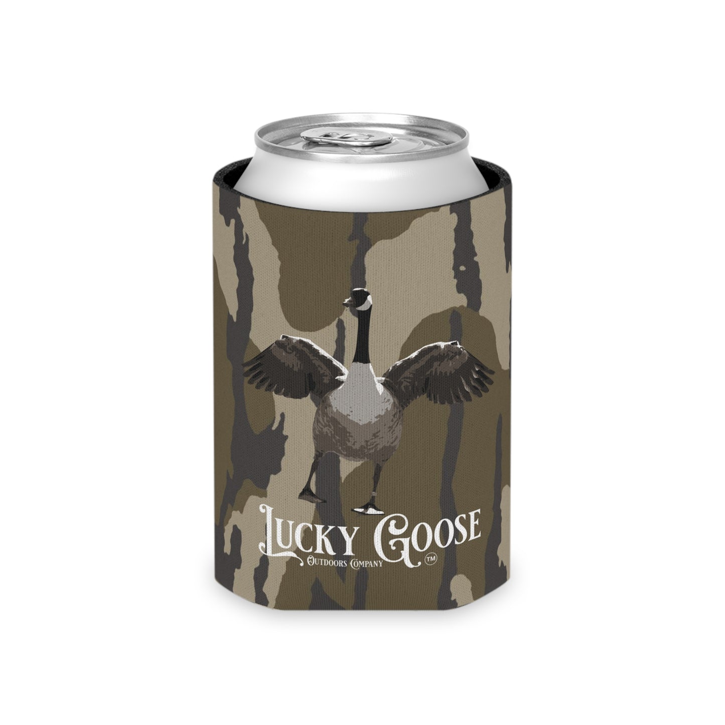 Lucky Goose Camo Can Cooler