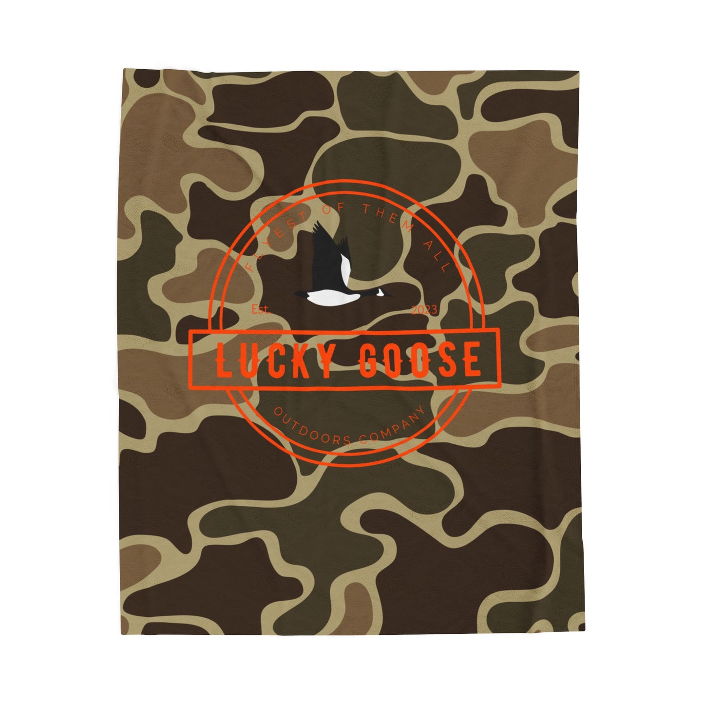 Cozy Camouflage Blanket