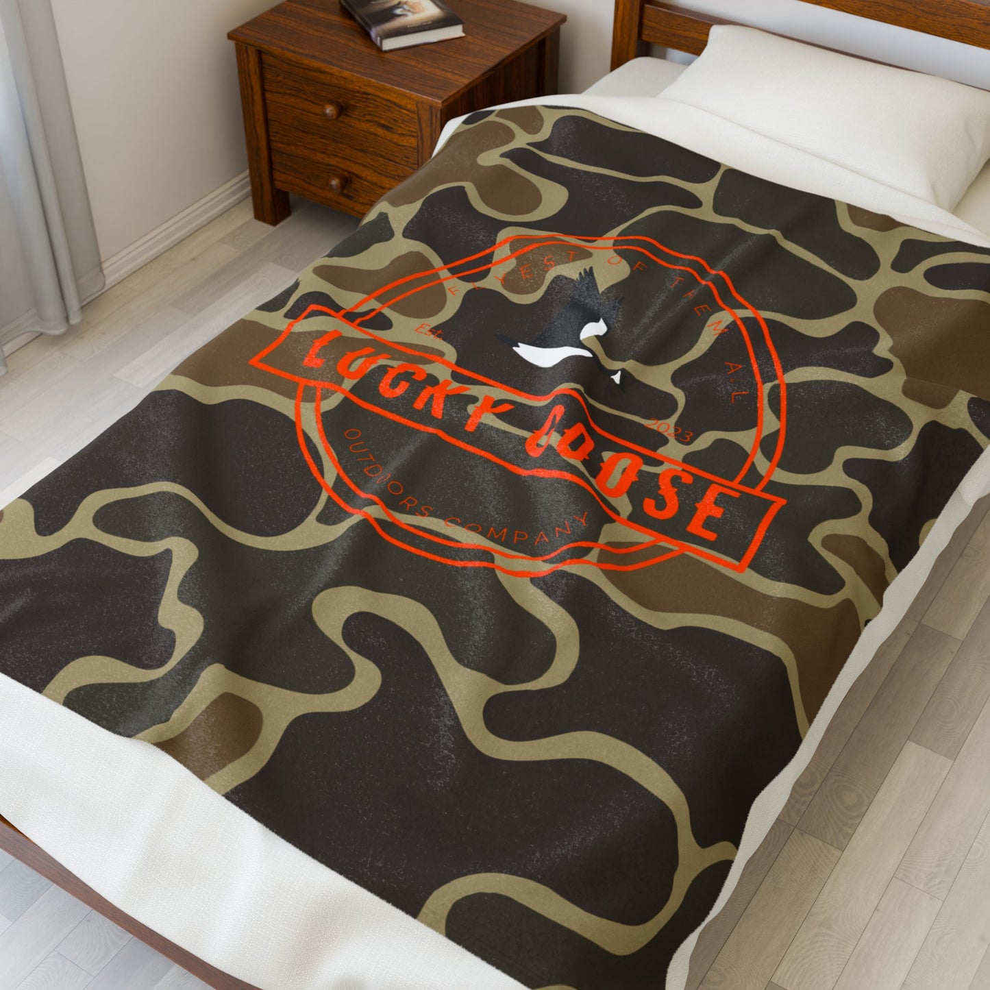 Cozy Camouflage Blanket