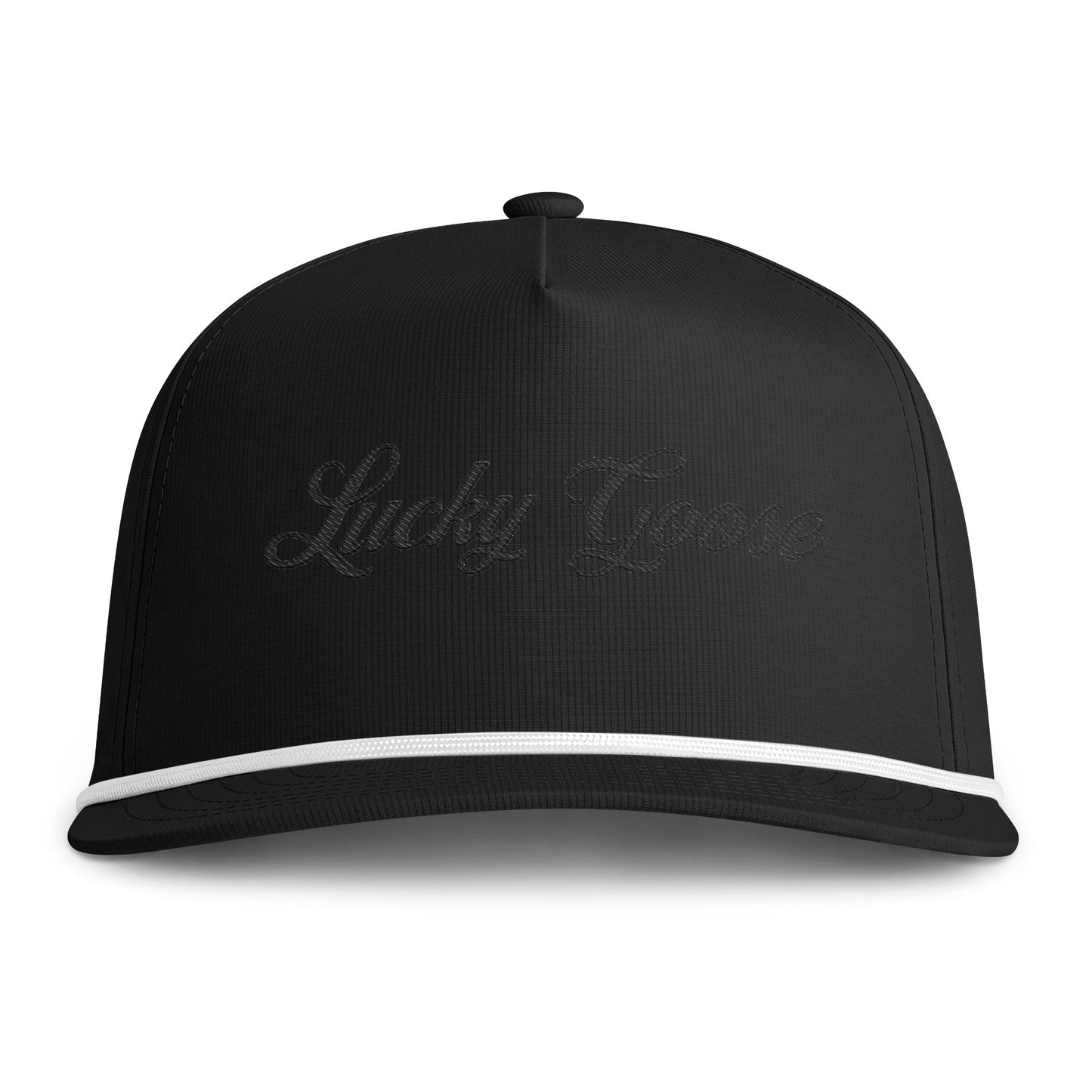 Lucky Goose Rope Hat Embroidered