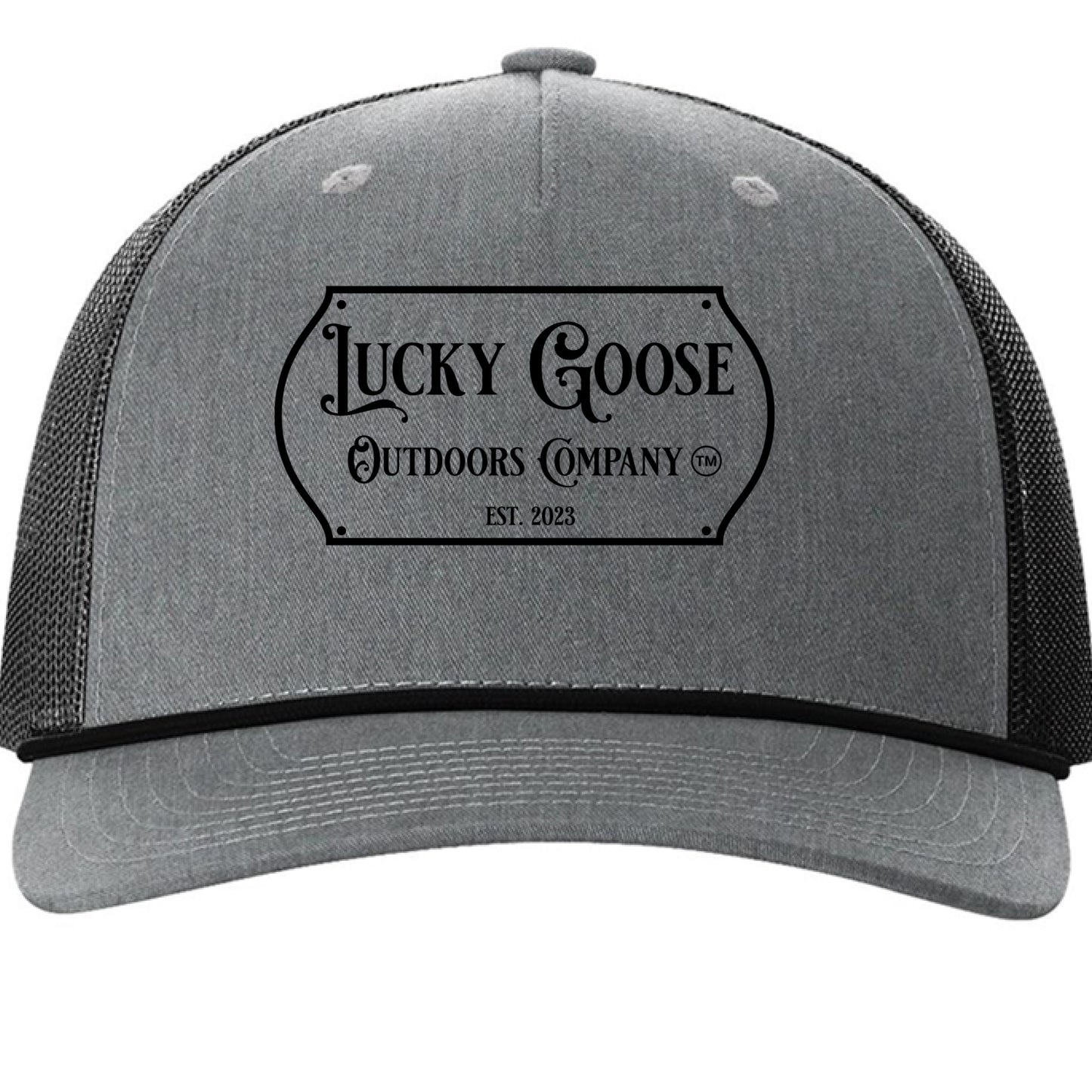 Heather Grey/ Black - FRONT