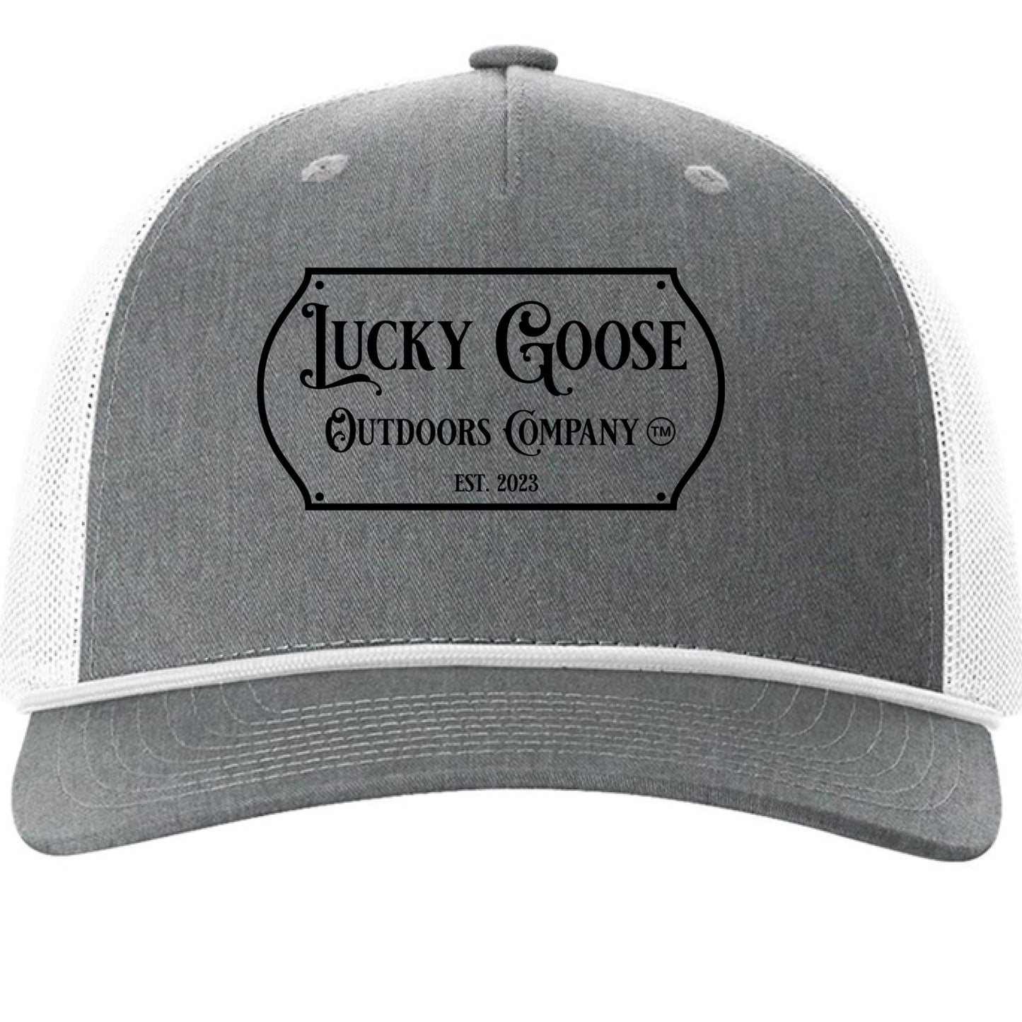 Heather Grey/ White - FRONT