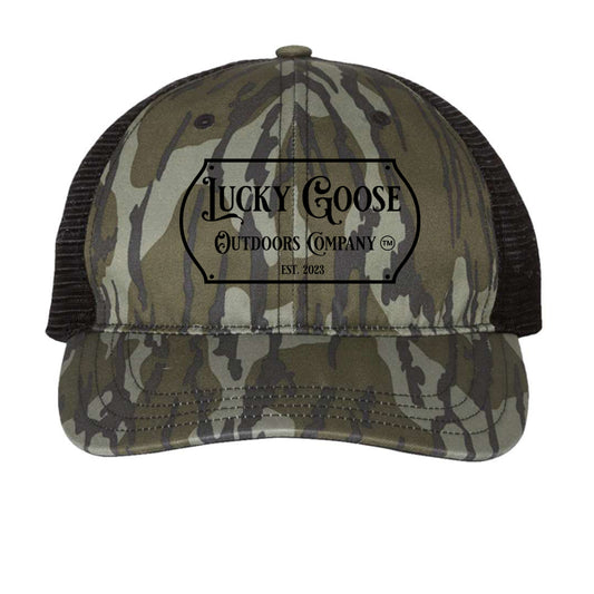 Mossy Oak Bottomland/ Black - FRONT